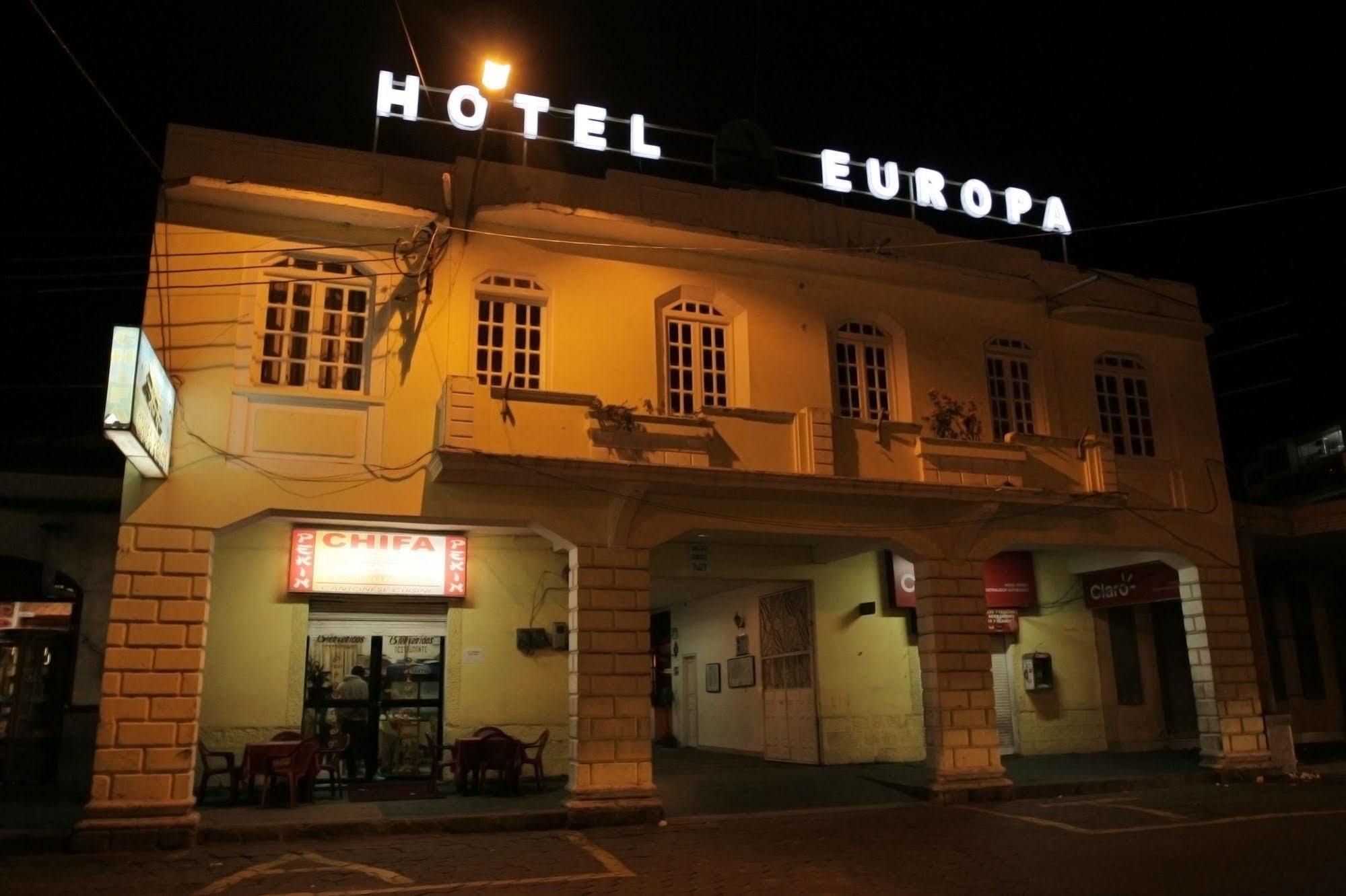 Hotel Europa Alausí Eksteriør billede